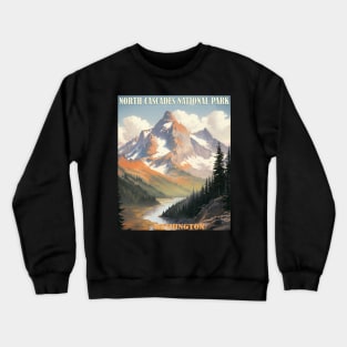 North Cascades National Park Crewneck Sweatshirt